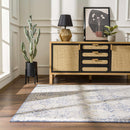Parkerfield Blue Area Rug Parkerfield Blue Area Rug