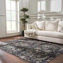 Georgiana Charcoal Area Rug Georgiana Charcoal Area Rug