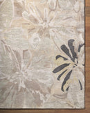 Ilfeld Athena Gray Floral Wool Rug Ilfeld Athena Gray Floral Wool Rug