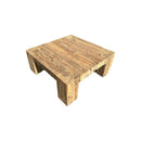 Recycled Teak Coffee Table 40” x 40” Recycled Teak Coffee Table 40” x 40”
