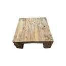 Recycled Teak Coffee Table 40” x 40” Recycled Teak Coffee Table 40” x 40”