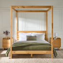Isla Solid Wood Canopy Bedframe Collection Isla Solid Wood Canopy Bedframe Collection
