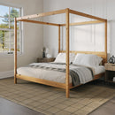 Isla Solid Wood Canopy Bedframe Collection Isla Solid Wood Canopy Bedframe Collection