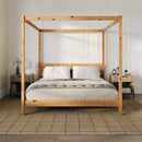 Isla Solid Wood Canopy Bedframe Collection Isla Solid Wood Canopy Bedframe Collection