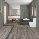 Island SPC Textured/Embossed 7"x60" Vinyl Flooring 6mm - Metal Spirit Island SPC Textured/Embossed 7"x60" Vinyl Flooring 6mm - Metal Spirit