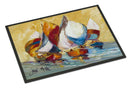 Boat Race Doormat - 18x27 Decorative Floor Mat β Indoor/Outdoor Rug with Artistic Flair JMK1029MAT Boat Race Doormat - 18x27 Decorative Floor Mat β Indoor/Outdoor Rug with Artistic Flair JMK1029MAT