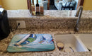 Boat Race Dish Drying Mat β Absorbent, Artistic Kitchen Essentials JMK1030DDM Boat Race Dish Drying Mat β Absorbent, Artistic Kitchen Essentials JMK1030DDM