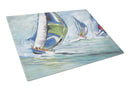 Boat Race Glass Cutting Boards β Durable, Decorative Kitchen Art Large JMK1030LCB Boat Race Glass Cutting Boards β Durable, Decorative Kitchen Art Large JMK1030LCB
