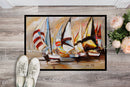 Boat Binge Sailboats Doormat - 24x36 Decorative Floor Mat β Indoor/Outdoor Rug with Artistic Flair JMK1136JMAT Boat Binge Sailboats Doormat - 24x36 Decorative Floor Mat β Indoor/Outdoor Rug with Artistic Flair JMK1136JMAT