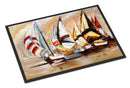 Boat Binge Sailboats Doormat - 24x36 Decorative Floor Mat β Indoor/Outdoor Rug with Artistic Flair JMK1136JMAT Boat Binge Sailboats Doormat - 24x36 Decorative Floor Mat β Indoor/Outdoor Rug with Artistic Flair JMK1136JMAT