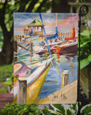 Boat Docks Sailboats Garden Flag - Outdoor Decorative Yard Flag JMK1151GF Boat Docks Sailboats Garden Flag - Outdoor Decorative Yard Flag JMK1151GF