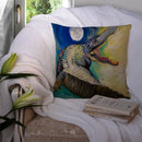 Alligator Canvas Throw Pillow - 14x14 Decorative Pillow β Art for Your Home & Patio JMK1207PW1414 Alligator Canvas Throw Pillow - 14x14 Decorative Pillow β Art for Your Home & Patio JMK1207PW1414