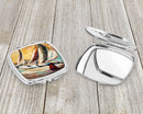Boat Race Sailboats Compact Mirror β Stylish Purse Mirror with Artistic Covers JMK1244SCM Boat Race Sailboats Compact Mirror β Stylish Purse Mirror with Artistic Covers JMK1244SCM
