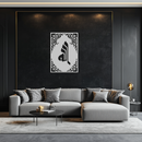 Allah Metal Wall Art – Elegant Islamic Calligraphy Design - KAF235 Allah Metal Wall Art – Elegant Islamic Calligraphy Design - KAF235