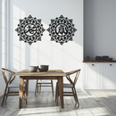 Allah & Muhammed Islamic Wall Art - Arabic Calligraphy Set- KAF251 Allah & Muhammed Islamic Wall Art - Arabic Calligraphy Set- KAF251