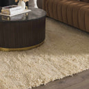 Kettering Solid Cream Wool Shag Rug Kettering Solid Cream Wool Shag Rug