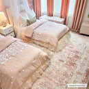 Kandos Blush & Light Pink Area Rug Kandos Blush & Light Pink Area Rug