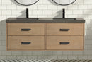 Kane 55" Bathroom Vanity Weathered Fir Kane 55" Bathroom Vanity Weathered Fir