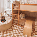 Kieu Mustard & Ivory Checkered Area Rug Kieu Mustard & Ivory Checkered Area Rug