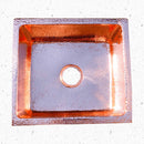 Copper Kitchen Sink - Hammered Island sink Copper Kitchen Sink - Hammered Island sink