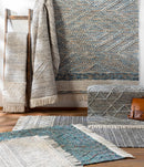 Cream Veruela Wool Blend Braided Tassel Area Rug - Clearance Cream Veruela Wool Blend Braided Tassel Area Rug - Clearance