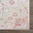 Calum Pink Floral Thick Area Rug - Clearance Calum Pink Floral Thick Area Rug - Clearance