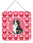 Bernese Mountain Dog Valentine's Love and Hearts Wall or Door Hanging Prints Bernese Mountain Dog Valentine's Love and Hearts Wall or Door Hanging Prints