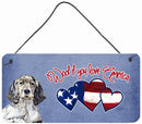 Woof if you love America English Setter Wall or Door Hanging Prints LH9533DS612 Woof if you love America English Setter Wall or Door Hanging Prints LH9533DS612