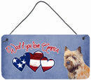 Woof if you love America Cairn Terrier Wall or Door Hanging Prints LH9535DS612 Woof if you love America Cairn Terrier Wall or Door Hanging Prints LH9535DS612