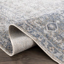 Gael Blue Boutique Washable Rug Gael Blue Boutique Washable Rug
