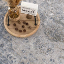 Gael Blue Boutique Washable Rug Gael Blue Boutique Washable Rug