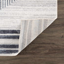 Thad Medium Gray Washable Area Rug Thad Medium Gray Washable Area Rug