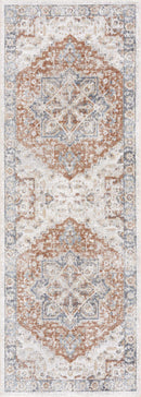 Neta Red & Blue Flat Pile Washable Rug Neta Red & Blue Flat Pile Washable Rug