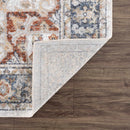 Akram Gray & Orange Washable Area Rug - Clearance Akram Gray & Orange Washable Area Rug - Clearance