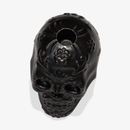 Black Day of the Dead Skull Taper Holder Black Day of the Dead Skull Taper Holder