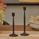 Bronze Wrought Iron Taper Holder Bronze Wrought Iron Taper Holder