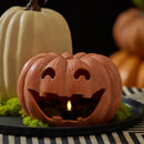 Orange Jack-o'-lantern Pumpkin Tealight Holder Orange Jack-o'-lantern Pumpkin Tealight Holder