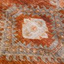Kullar Orange Washable Area Rug Kullar Orange Washable Area Rug