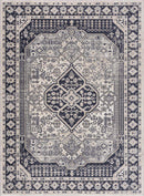 Cabacungan Cream & Gray Washable Area Rug Cabacungan Cream & Gray Washable Area Rug