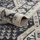 Cabacungan Cream & Gray Washable Area Rug Cabacungan Cream & Gray Washable Area Rug