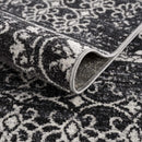 Kahraman Black & White Washable Rug Kahraman Black & White Washable Rug