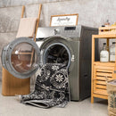 Kahraman Black & White Washable Rug Kahraman Black & White Washable Rug