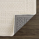Bahar Cream Washable Area Rug Bahar Cream Washable Area Rug
