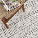 Bahar Cream & Gray Washable Area Rug - Clearance Bahar Cream & Gray Washable Area Rug - Clearance