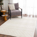 Drago White Washable Area Rug Drago White Washable Area Rug