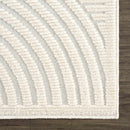 Deron White Washable 3D Rug Deron White Washable 3D Rug