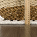 Deron White Washable 3D Rug Deron White Washable 3D Rug