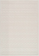 Fadey White 3D Washable Rug Fadey White 3D Washable Rug
