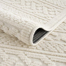 Fadey White 3D Washable Rug Fadey White 3D Washable Rug