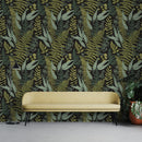Green Fern Peel and Stick Wallpaper Green Fern Peel and Stick Wallpaper